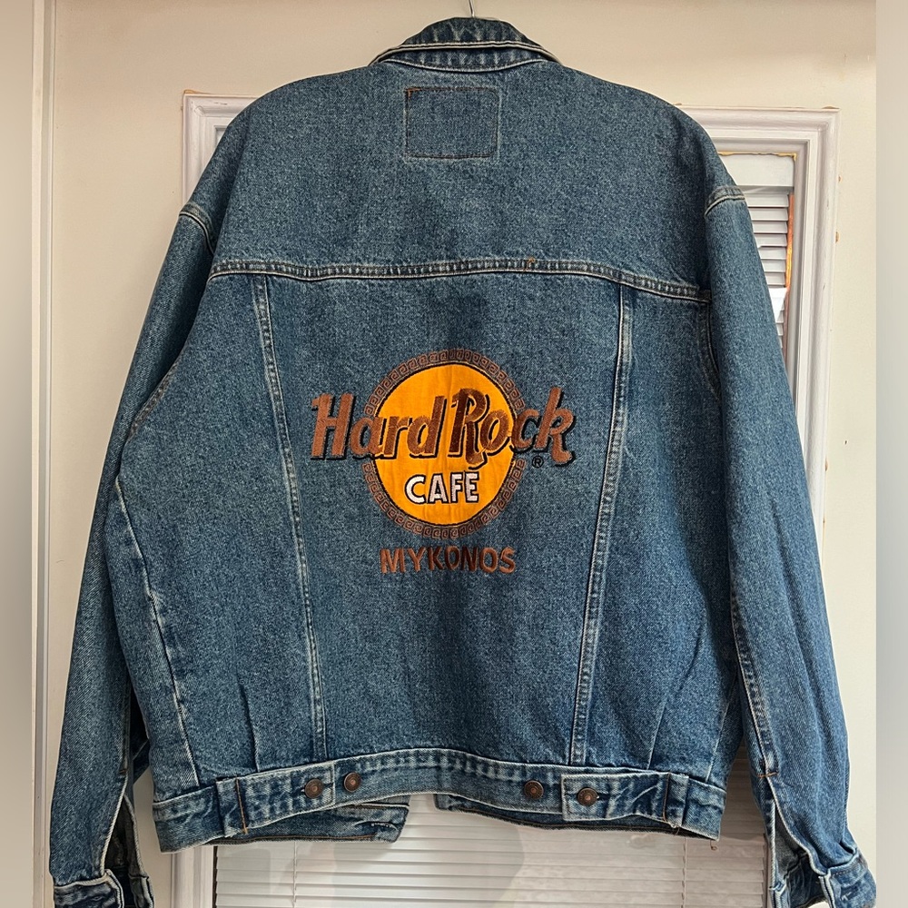 Vintage Levi Strauss Hard Rock denim jacket